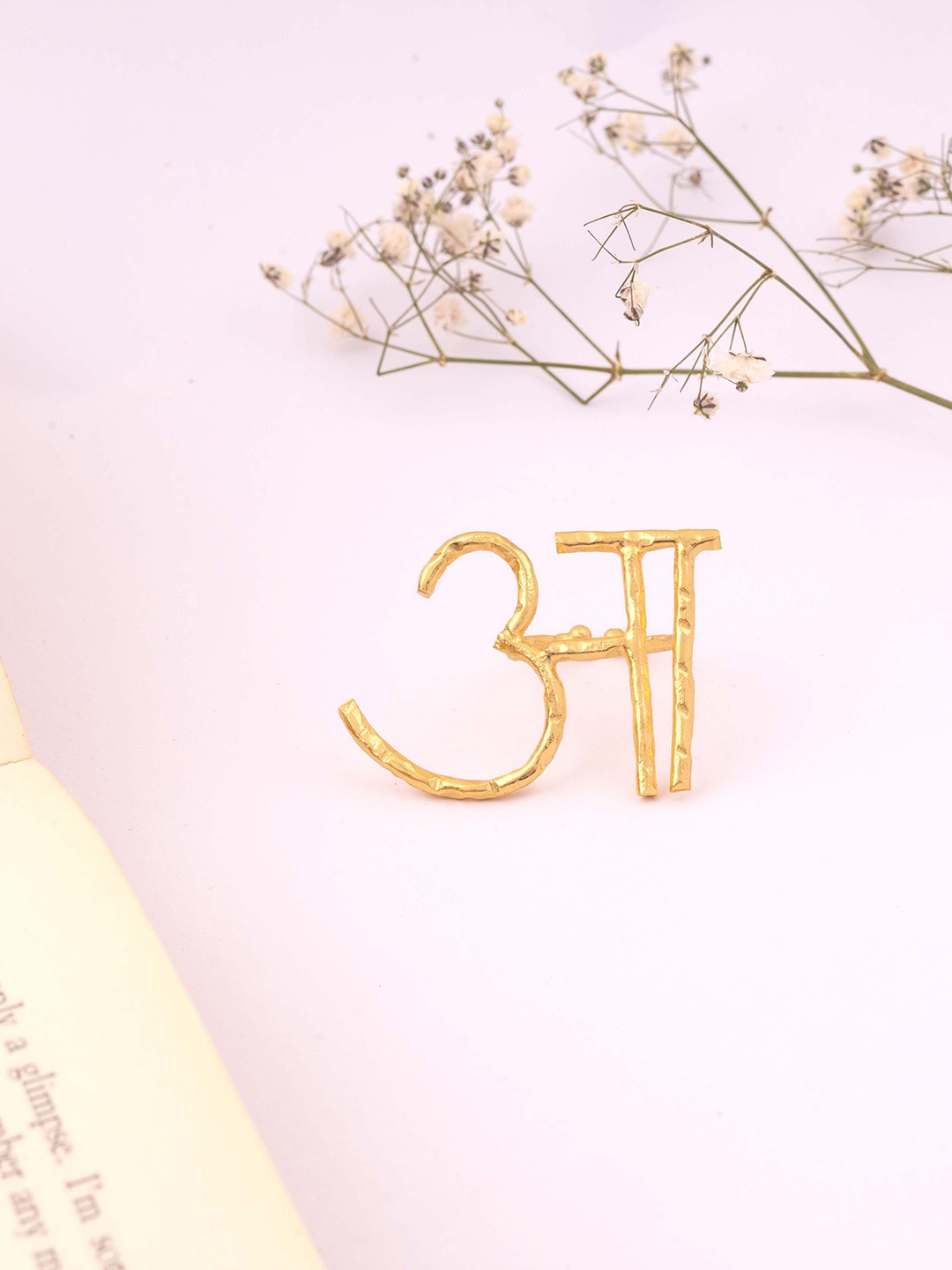 

ZURII 18KT Gold-Plated Adjustable Finger Ring