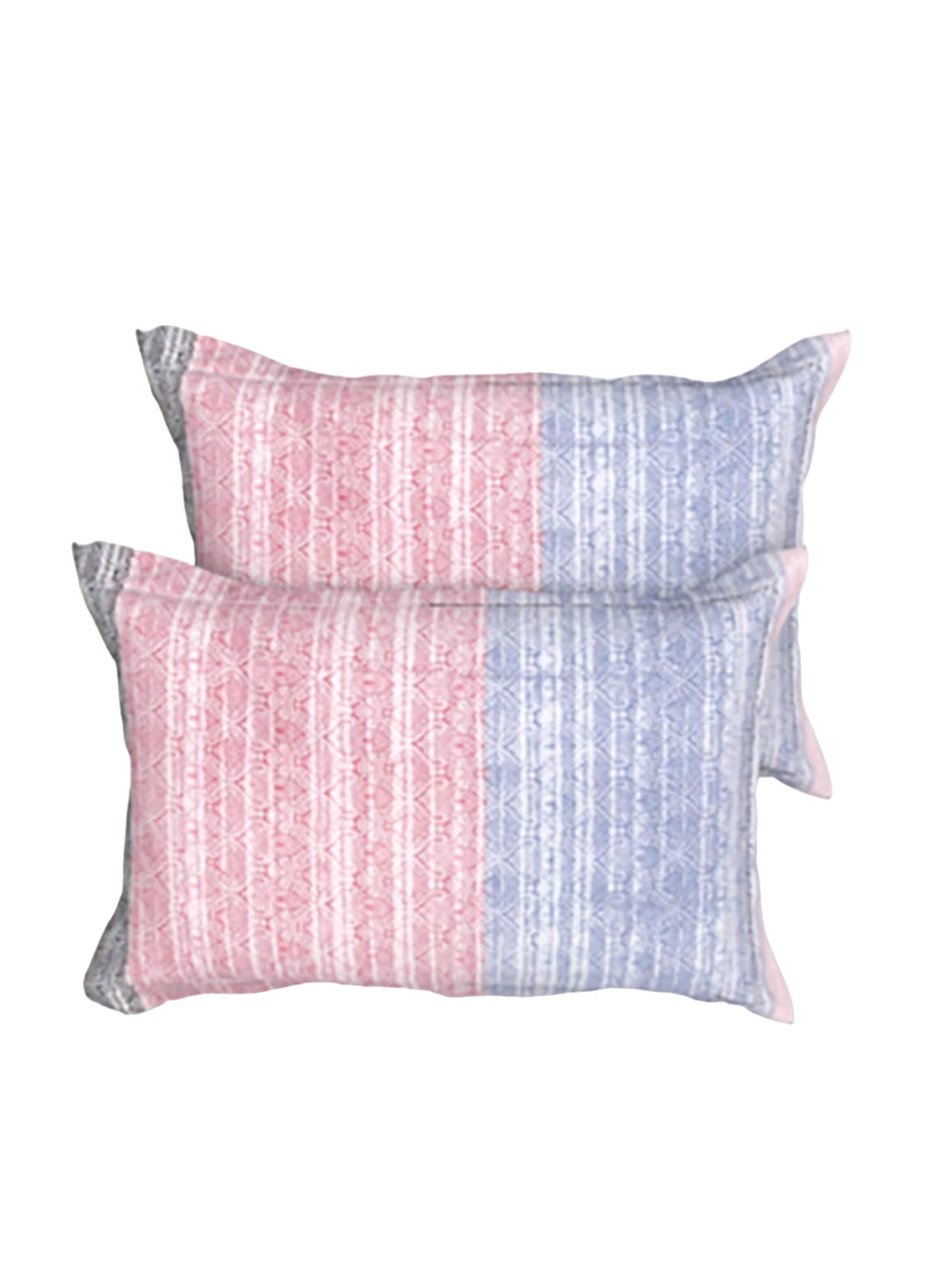 

THE WHITE MOSS Unisex Multi Pillow Covers, Pink