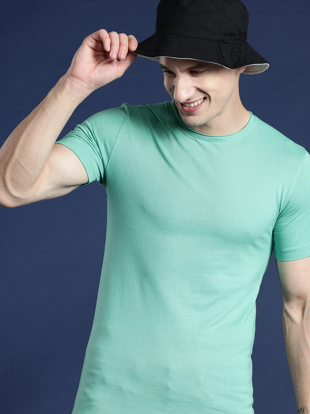 

Mast & Harbour Slim Fit T-shirt, Sea green