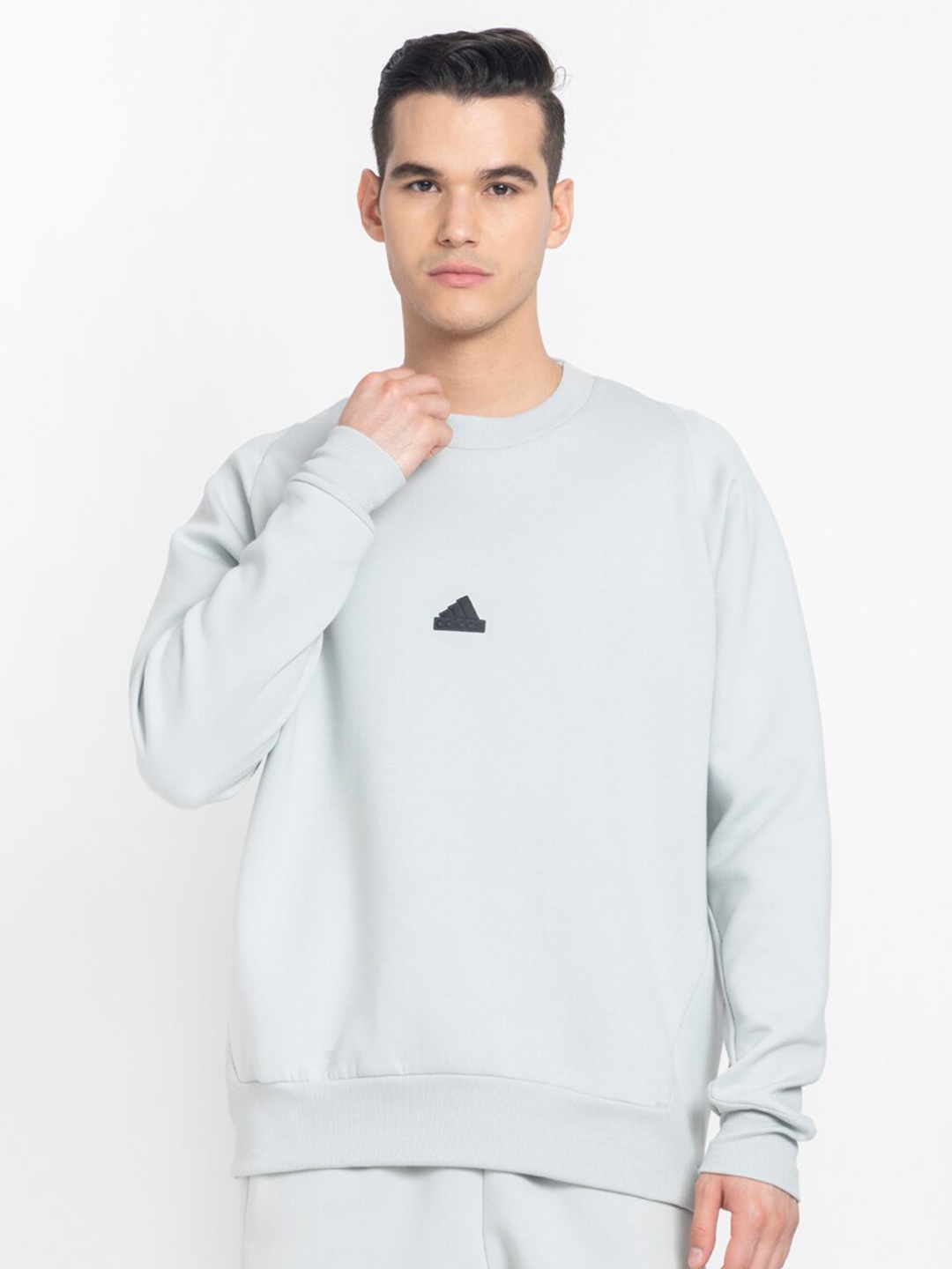 

ADIDAS M Z.N.E. PR CRW Crew Neck Pullover Sweatshirt, Grey