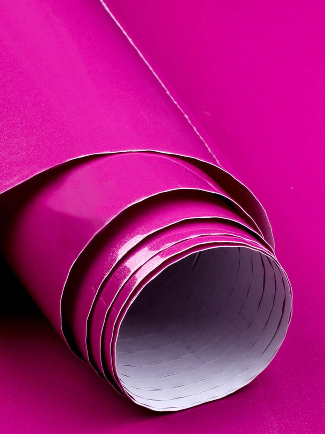 

Bonhomie Pink Self Adhesive Waterproof Removable Wallpaper