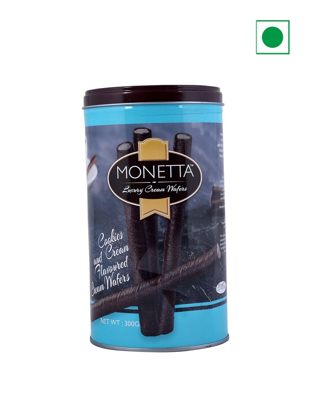 

Monetta Cookies Cream Wafer Sticks- 300gms, White