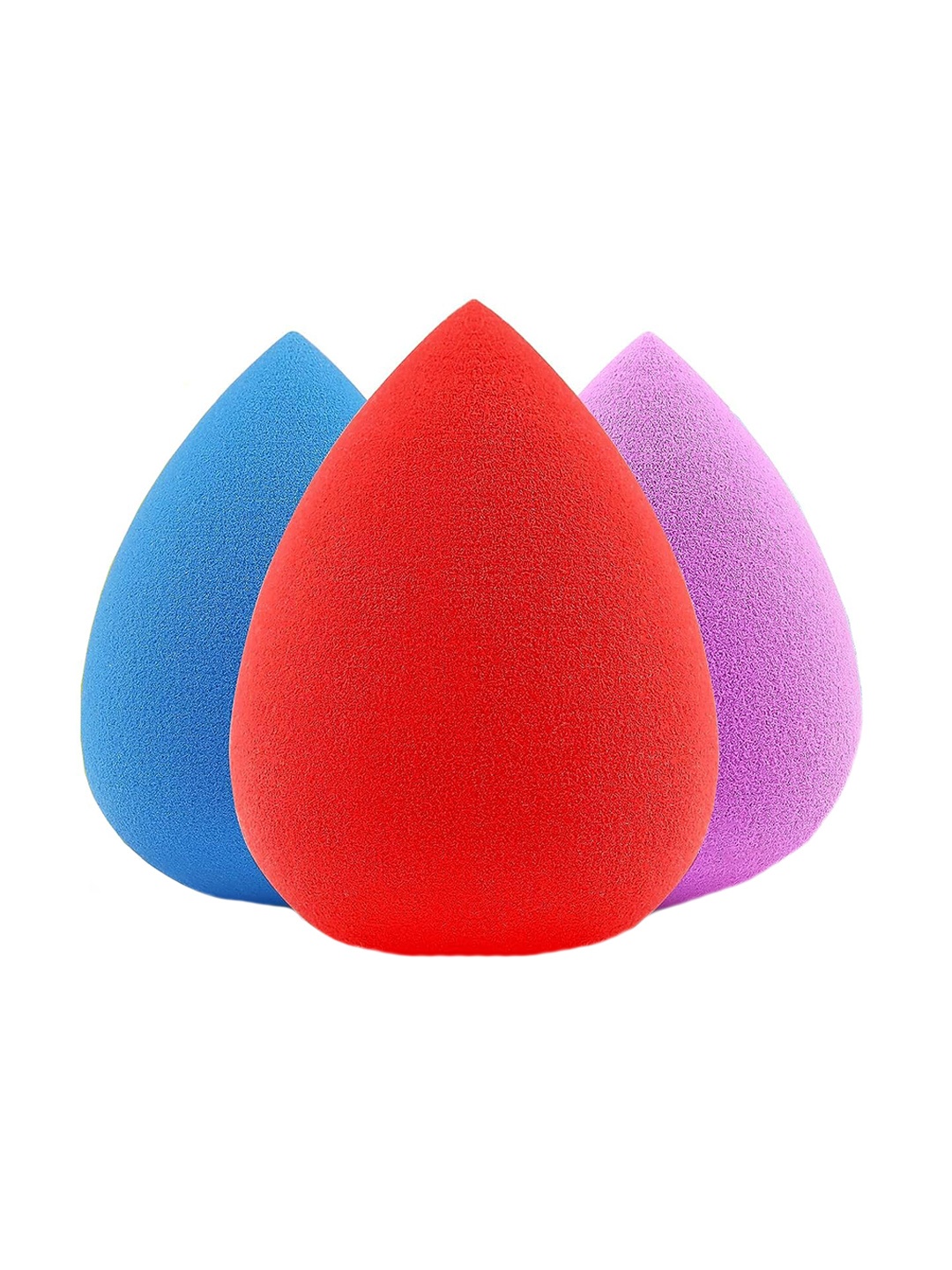 

CHRONEX Set Of 3 Professional Makeup Blender Sponge, Blue