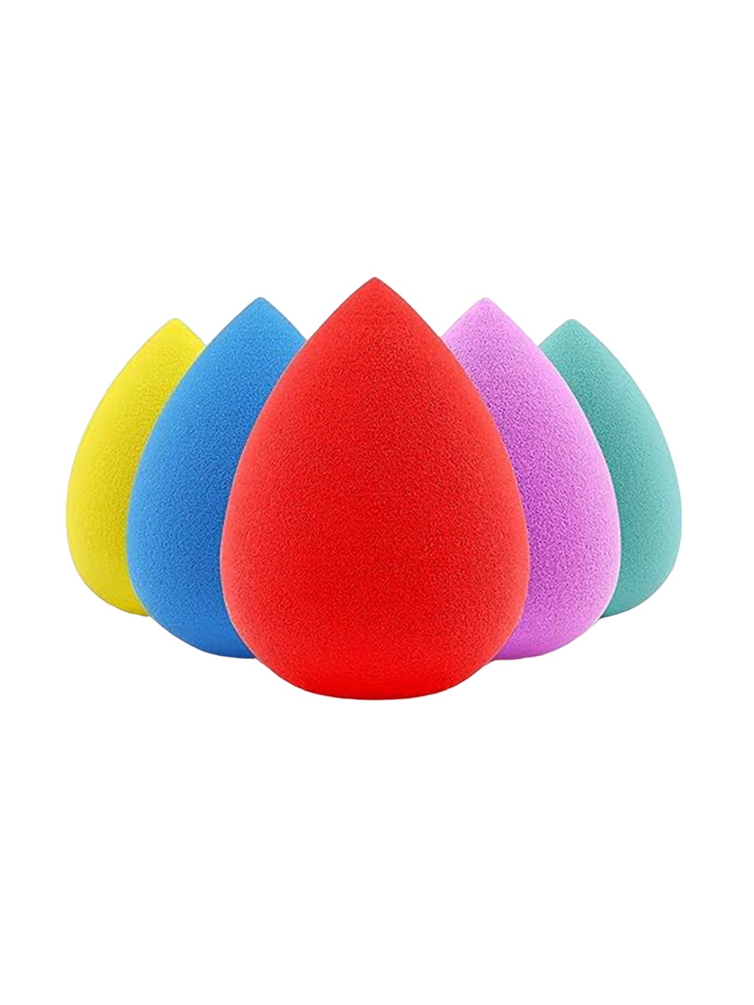

CHRONEX 5Pcs Makeup Sponges Set, Red