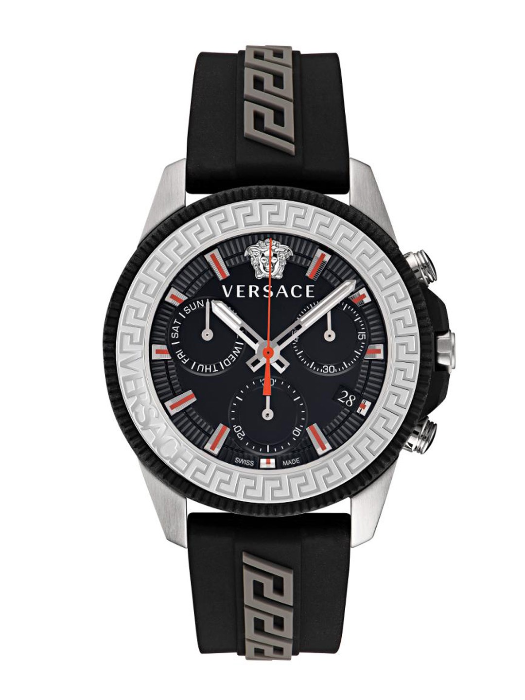 

Versace Men Analogue Watch VE3J00222, Black