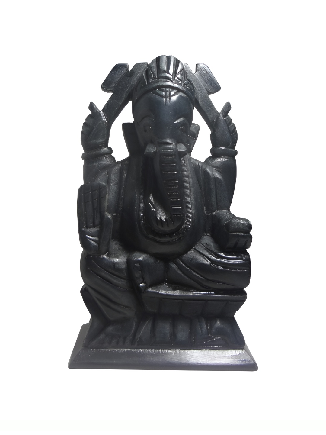 

Avinash Handicrafts Black Marble Religious Idol Showpiece