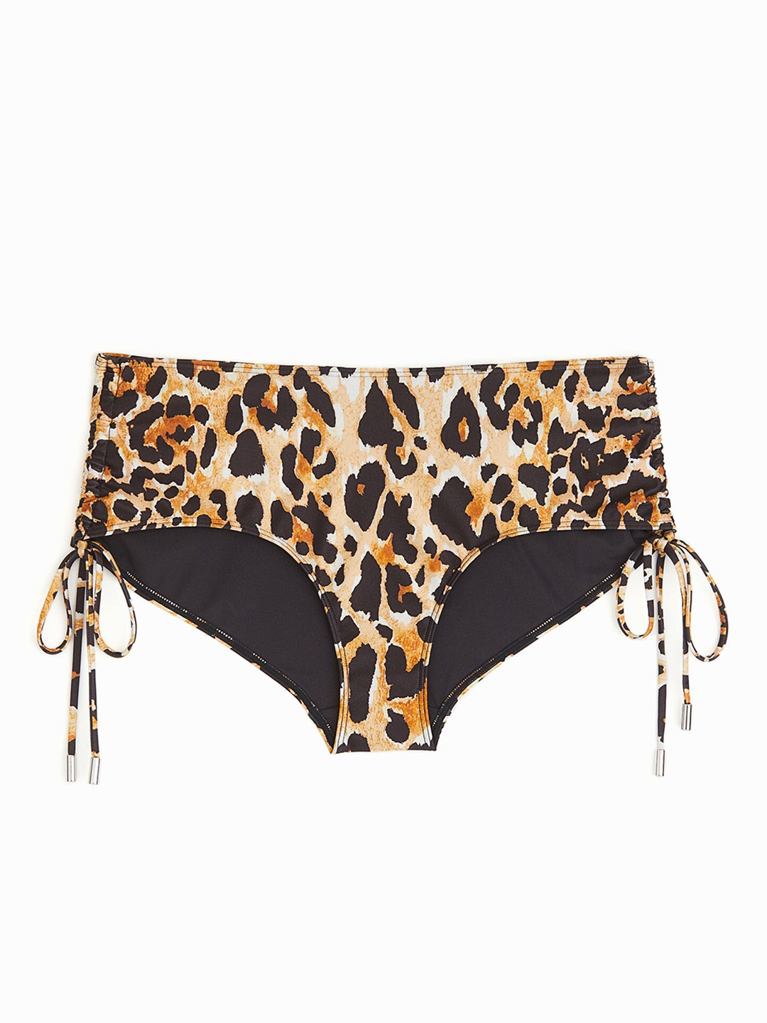 

H&M Leopard-Print Bikini Bottoms, Beige