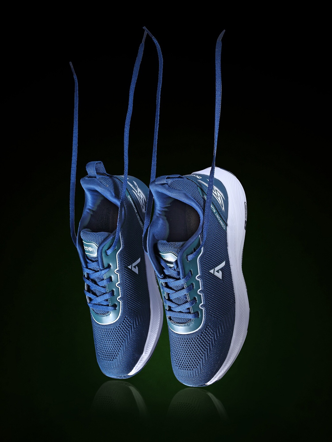 

Action Men Lightweight Mesh Running Shoes, Teal