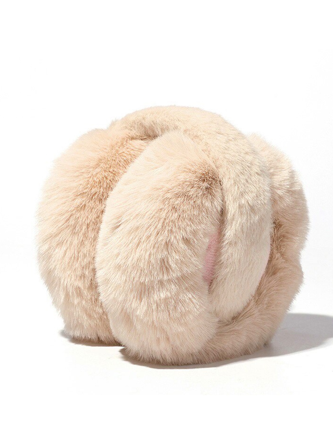 

Alexvyan Women Foldable Ear Muffs, Beige