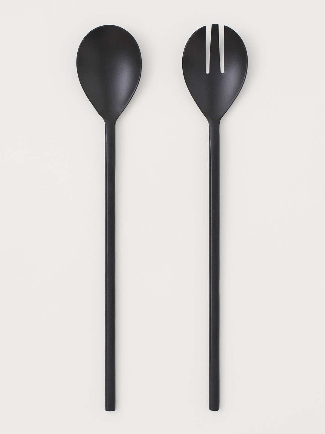 

H&M Black Metal Salad Servers