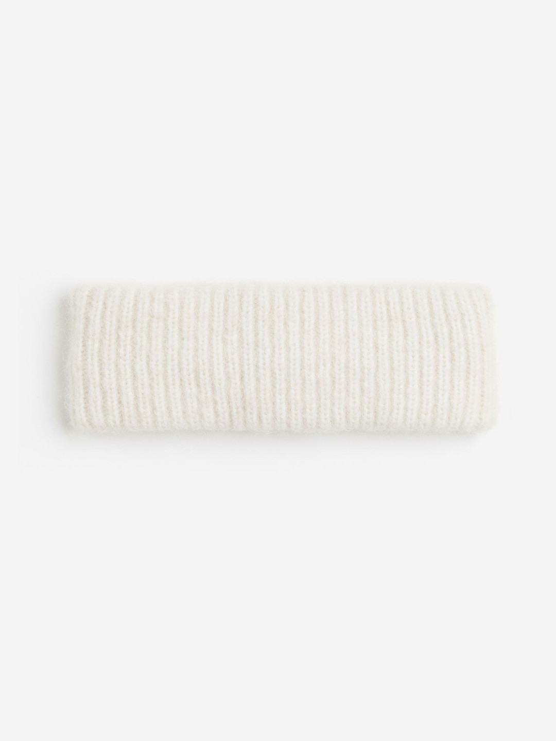 

H&M Women Rib-Knit Headband, Beige