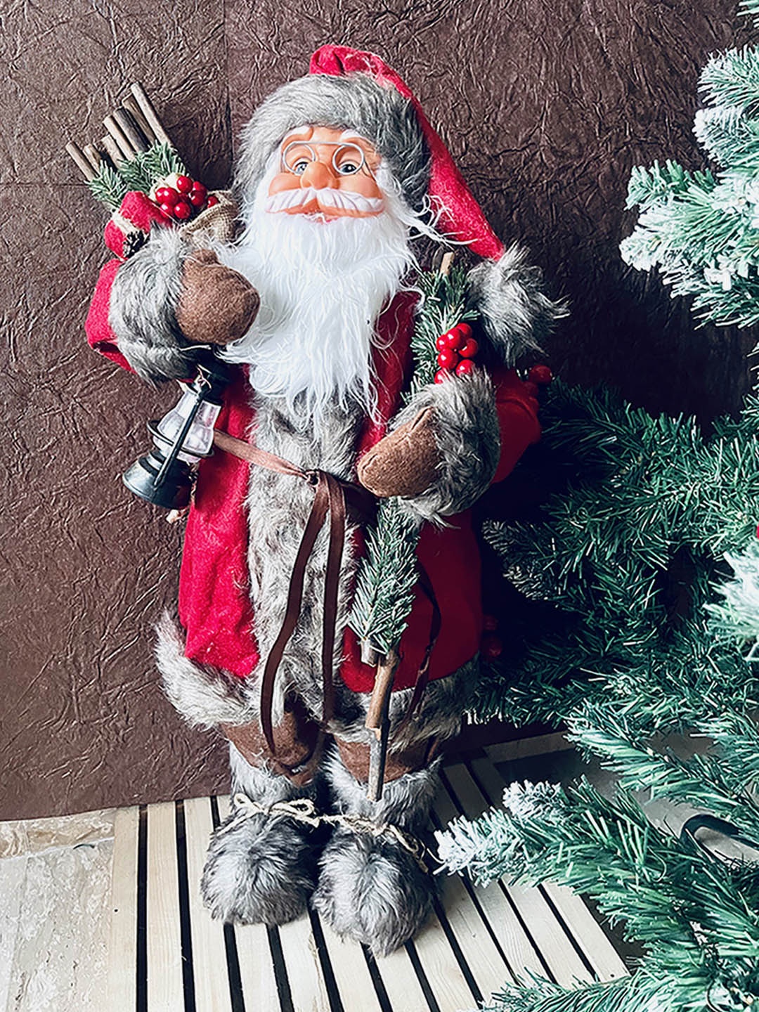 

Little Surprise Box LLP Red & White Santa Christmas Decor