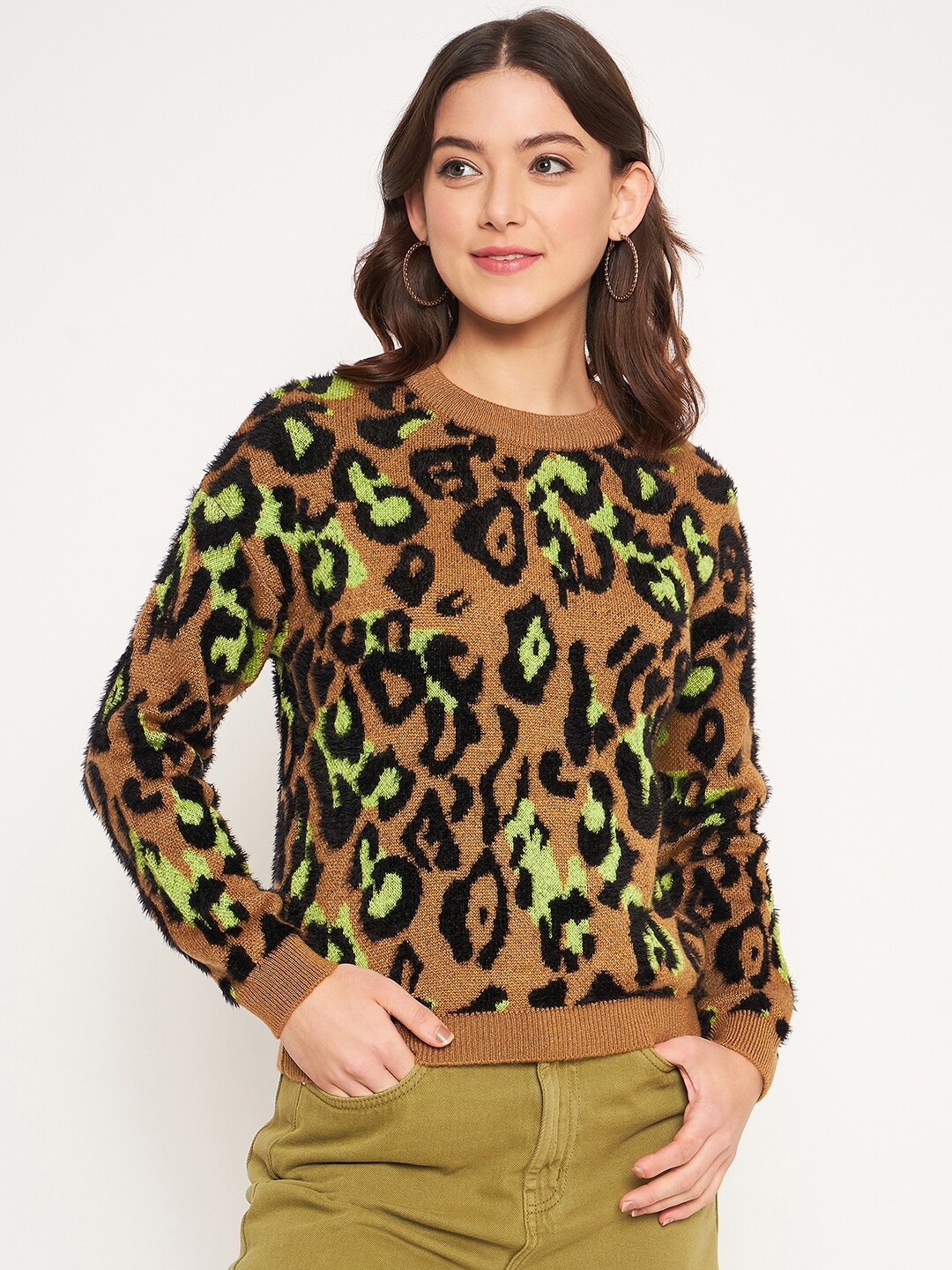 

Madame Women Coffee Brown Fashion