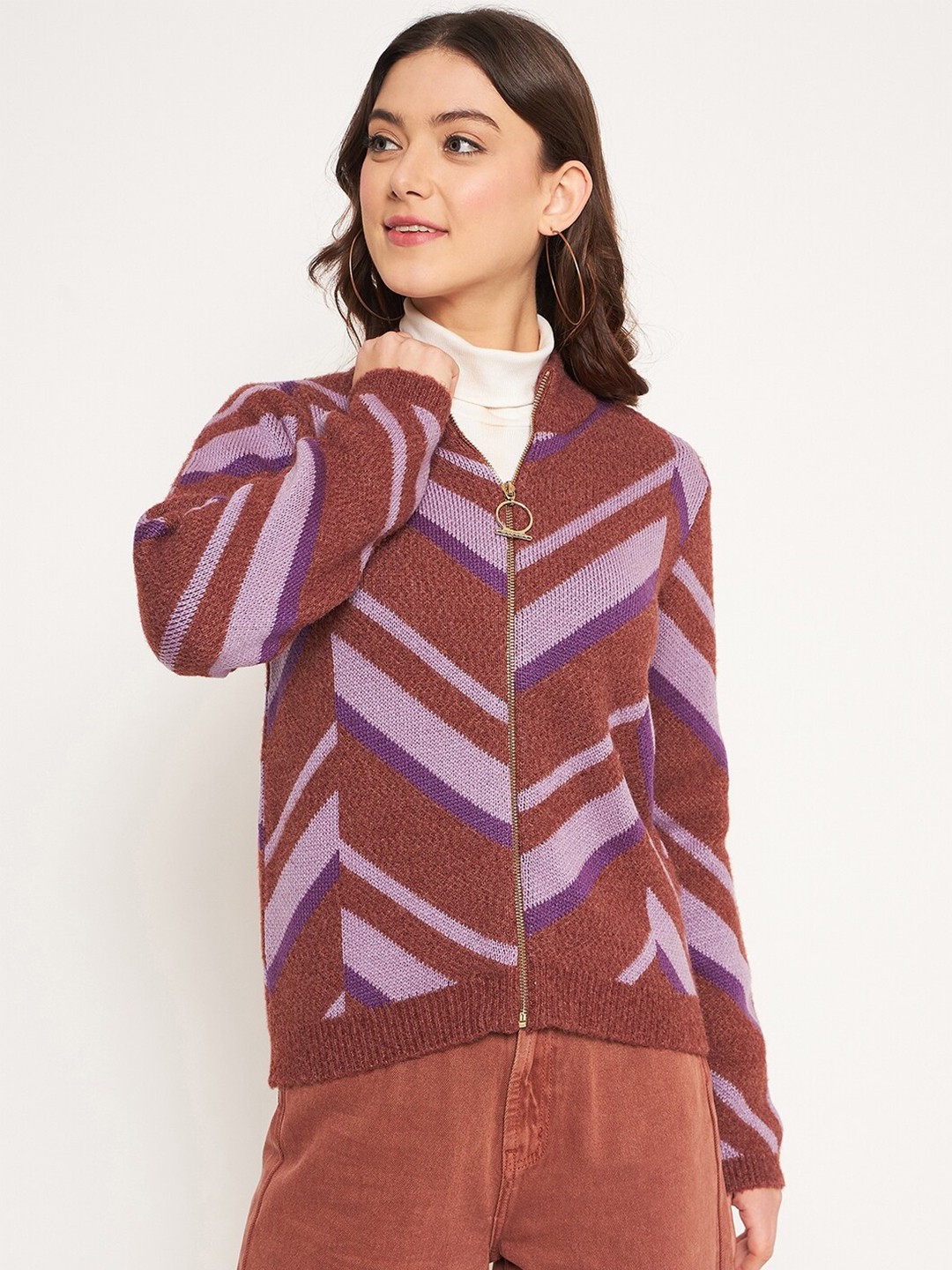 

Madame Women Coffee Brown Fashion