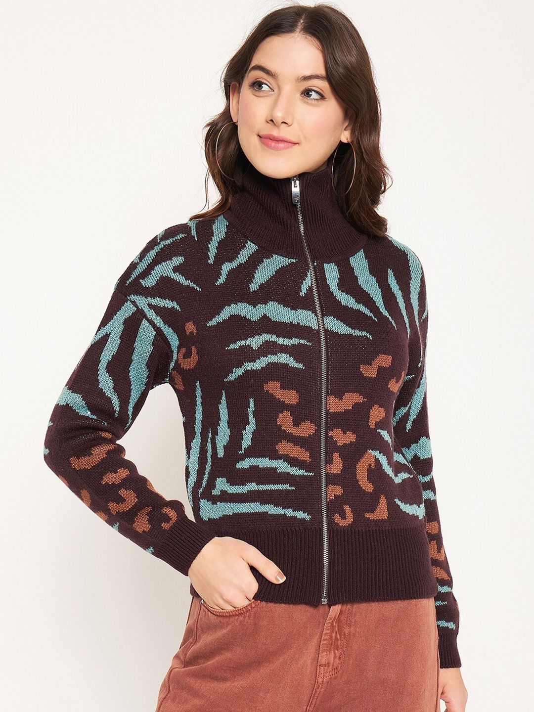 

Madame Women Coffee Brown Fashion