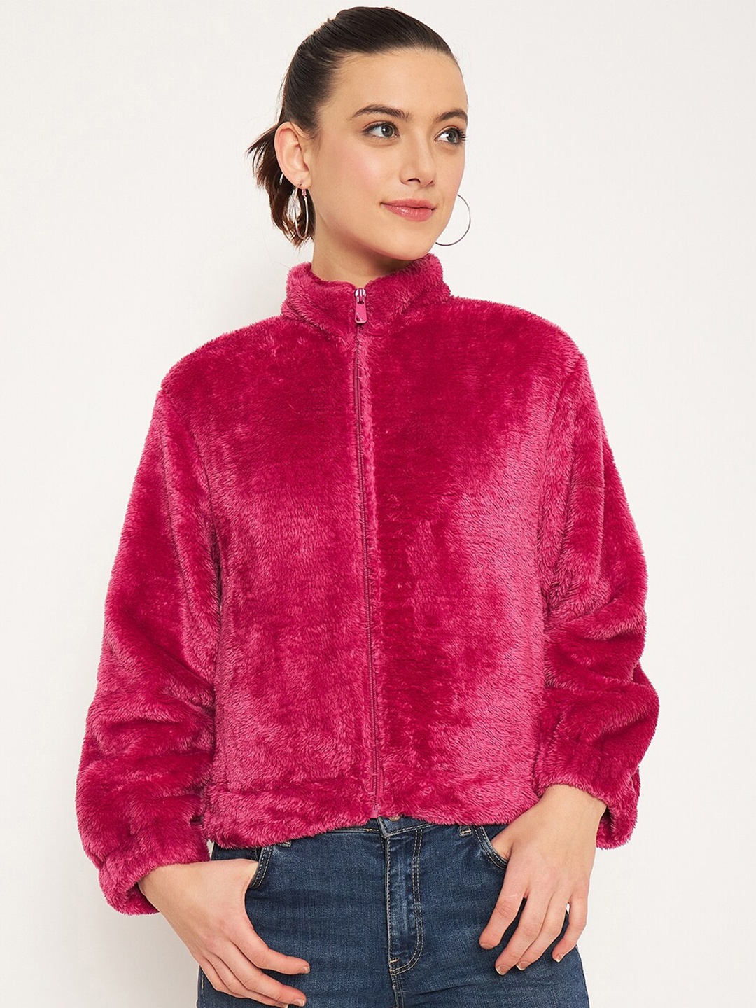 

Madame Women Pink Sweatshirt