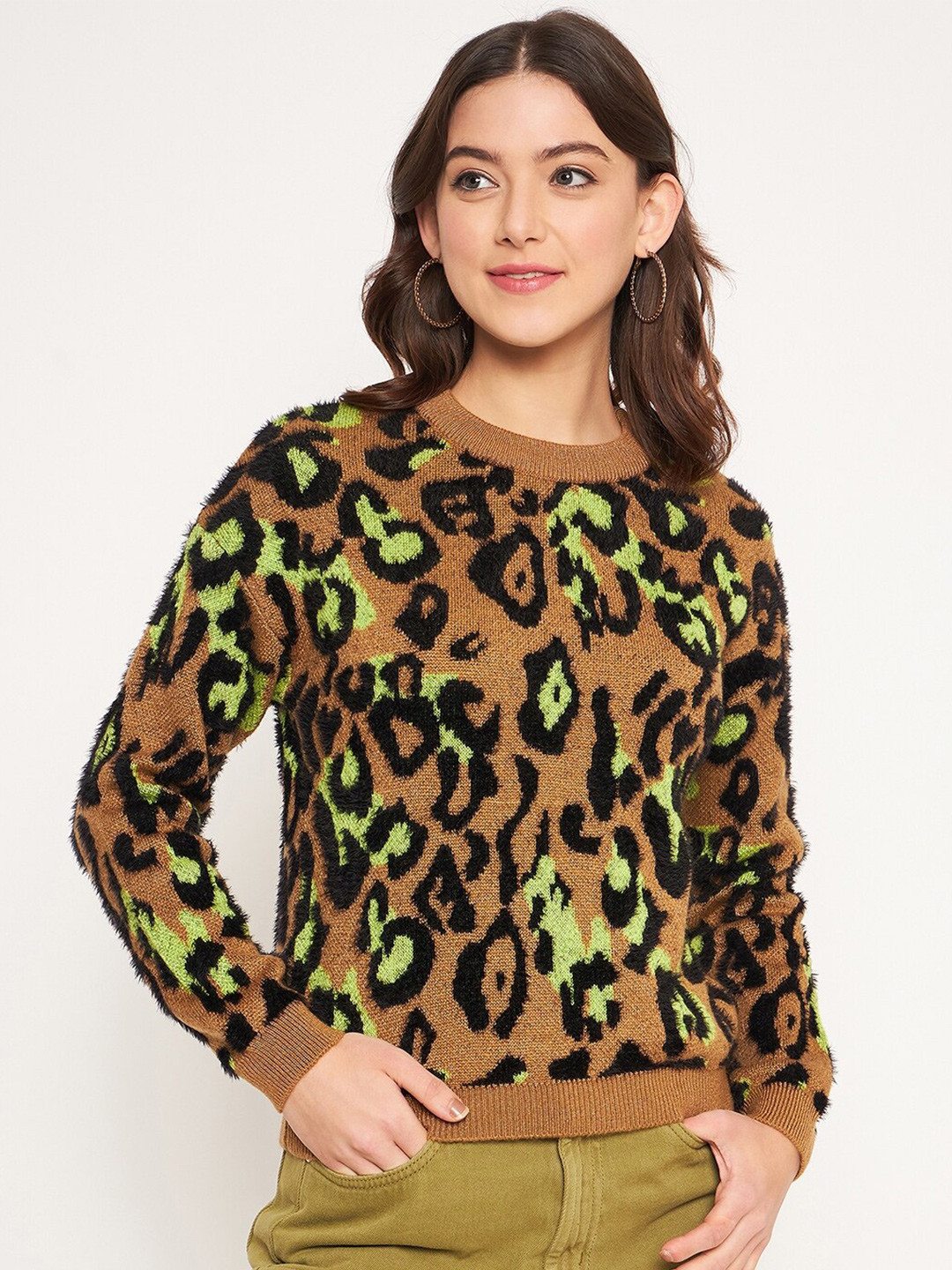 

Madame Women Coffee Brown Fashion