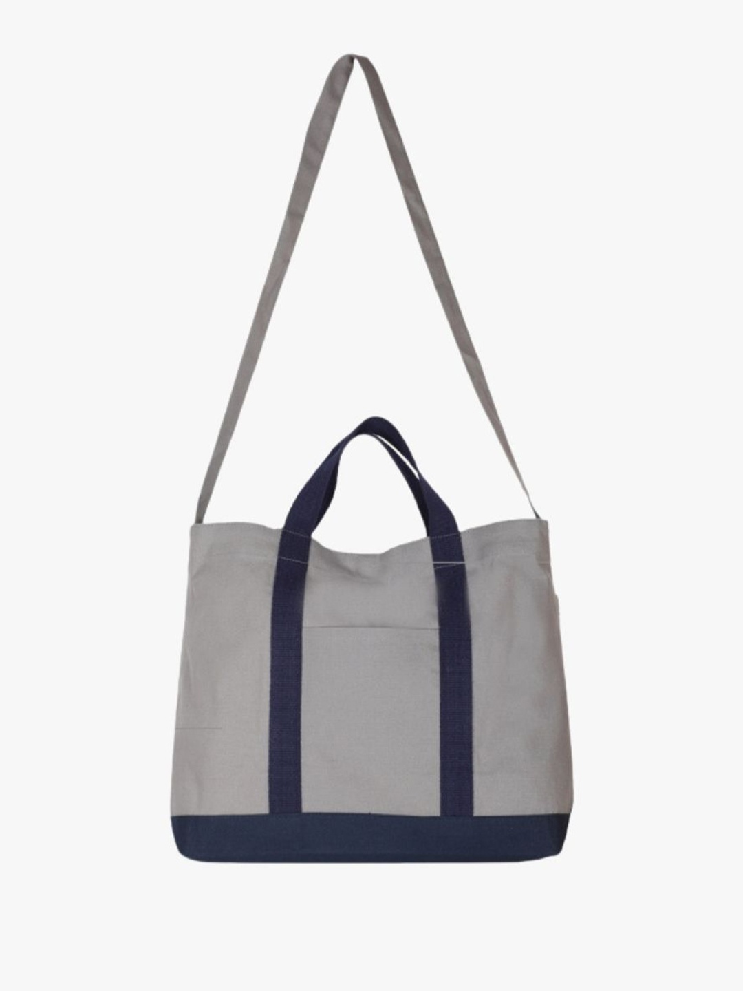 

EcoRight Colourblocked Shopper Oversized Tote Bag, Grey