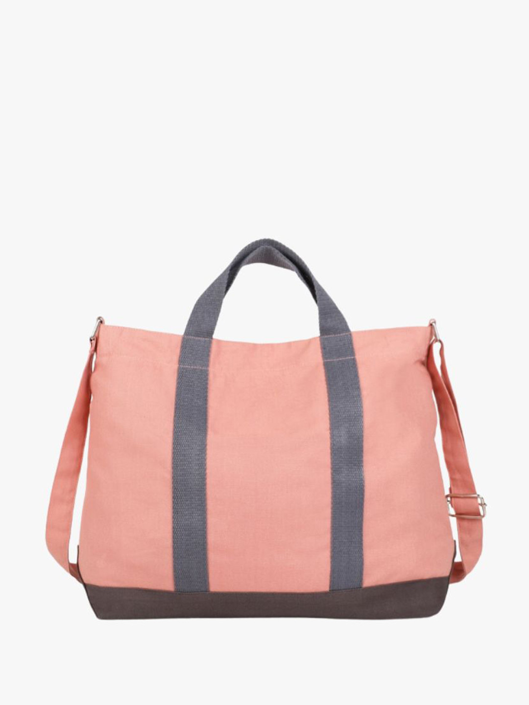 

EcoRight Colourblocked Shopper Oversized Tote Bag, Pink