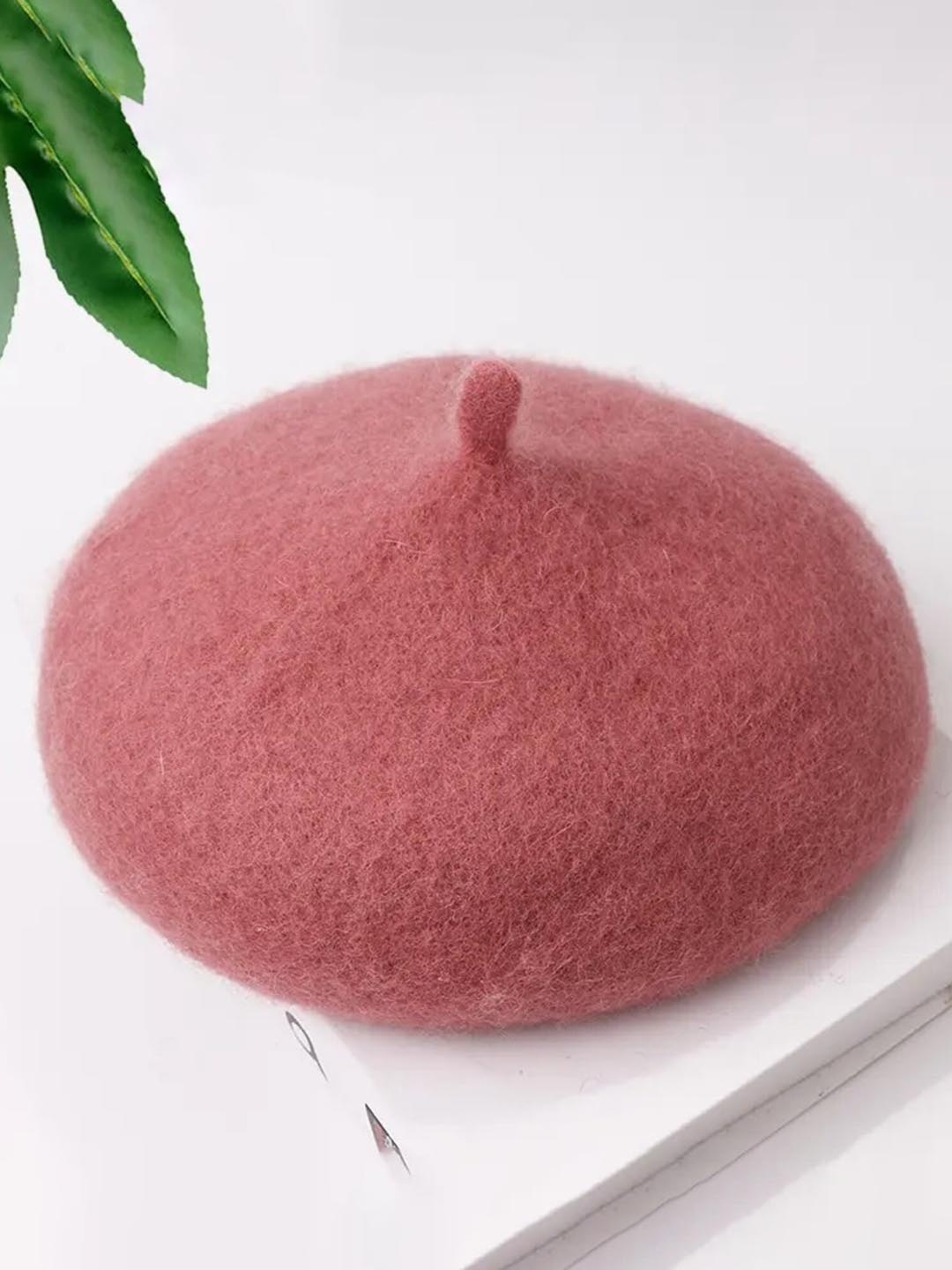 

TIPY TIPY TAP Girls Woollen Beret Cap, Pink
