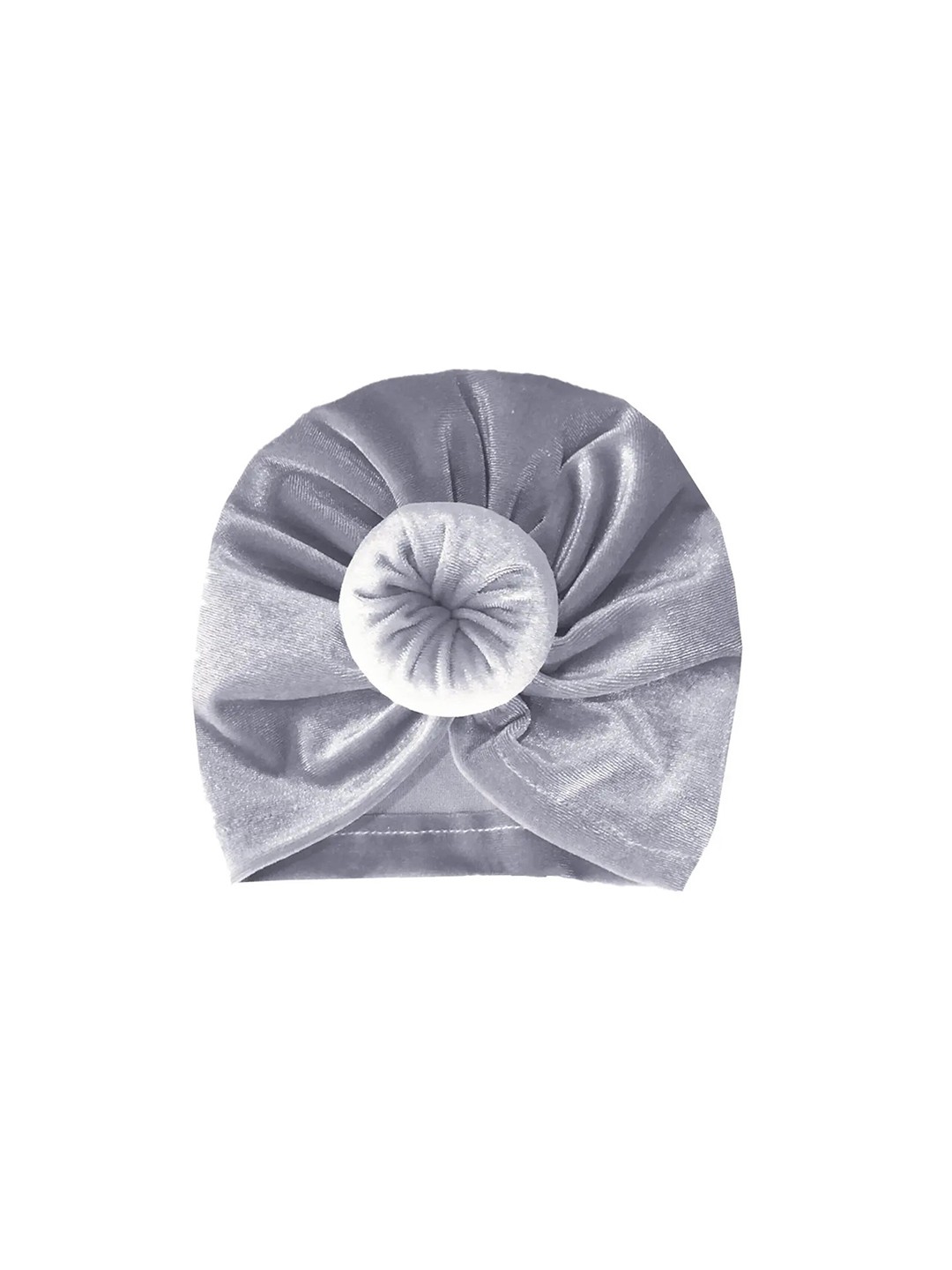 

TIPY TIPY TAP Kids Turban Woollen Cap, Grey