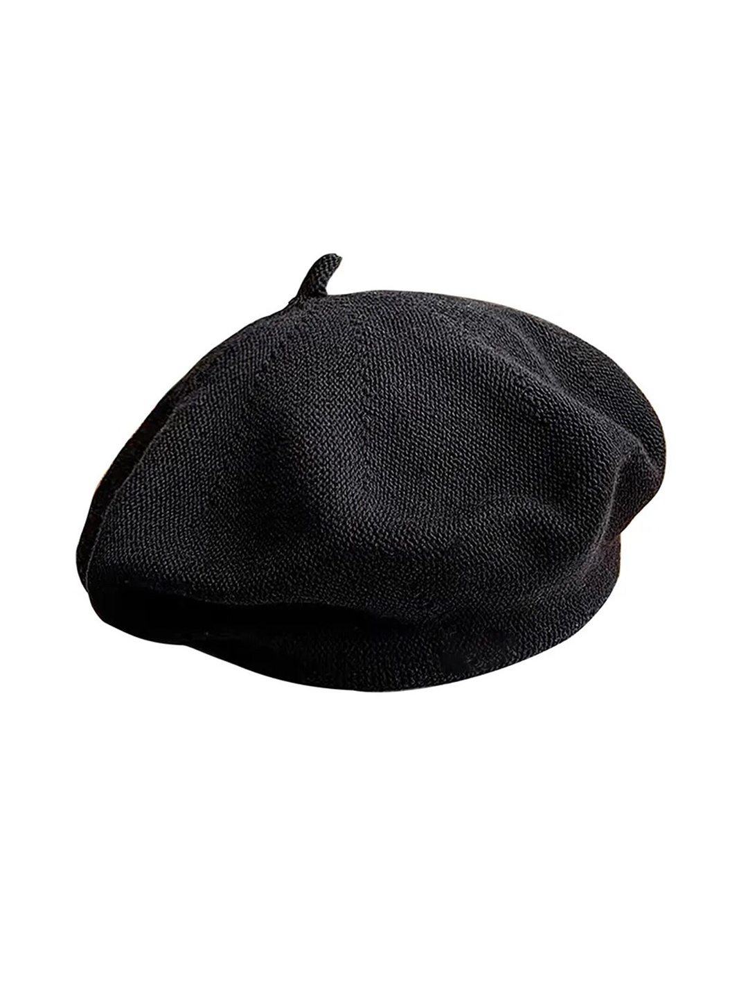 

TIPY TIPY TAP Girls Self Design Woollen Ascot Cap, Black