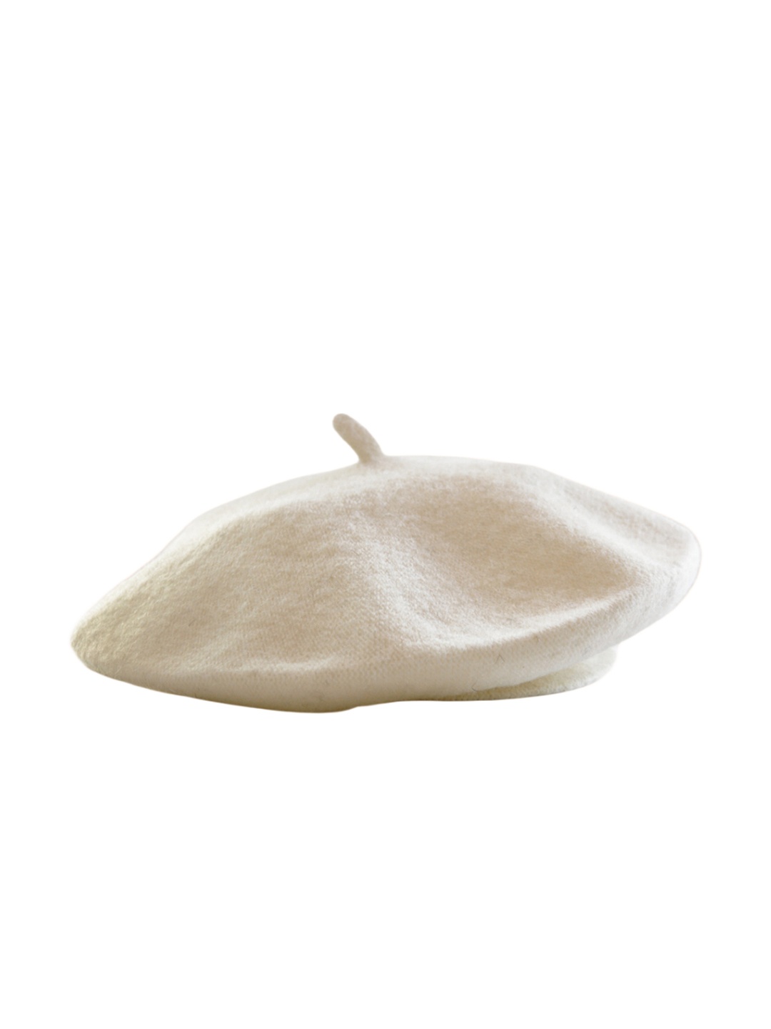 

TIPY TIPY TAP Girls Woollen Beret Cap, White