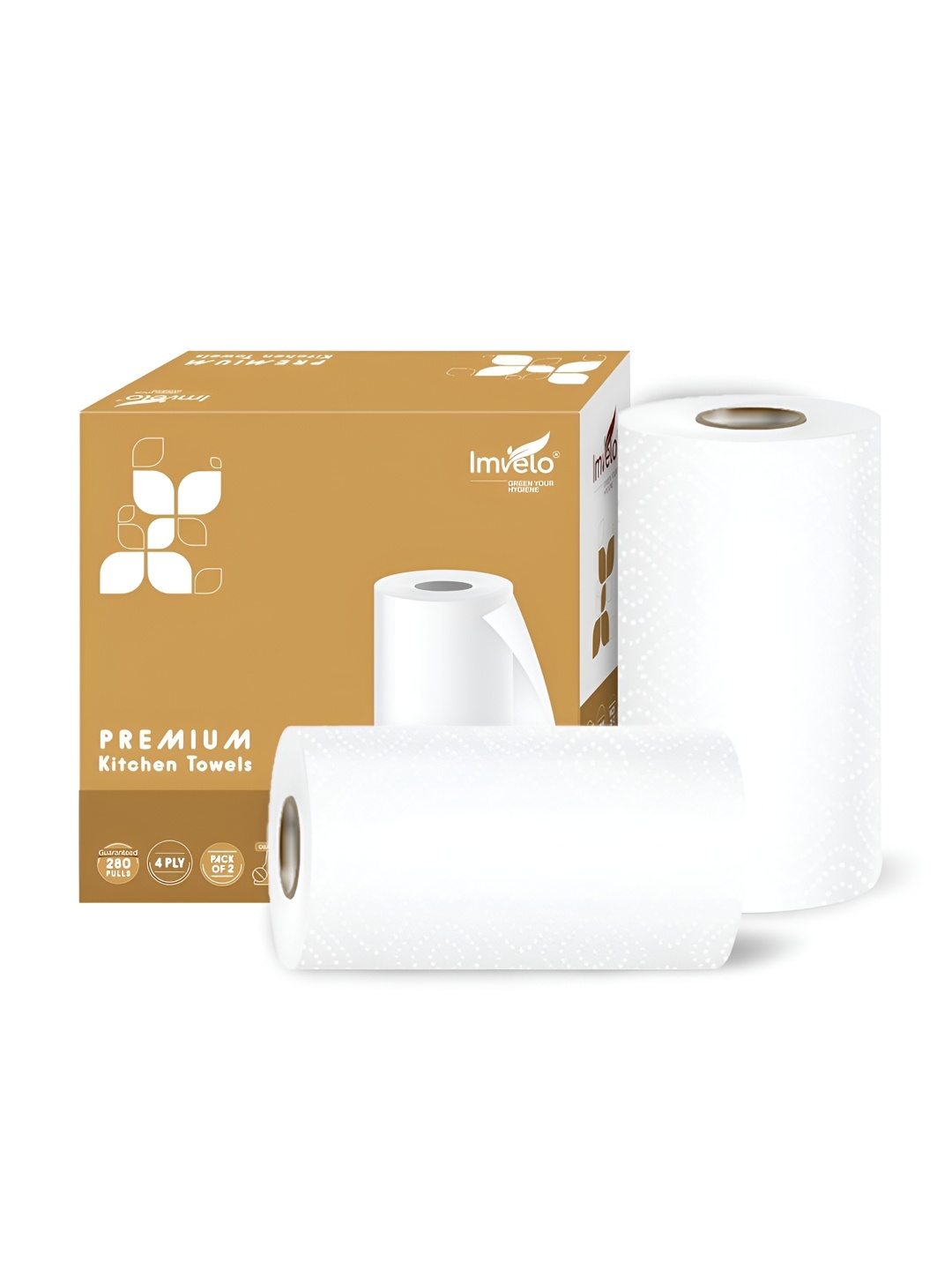 

Imvelo Green your hygiene White 2 Pieces Kitchen Tissue Paper
