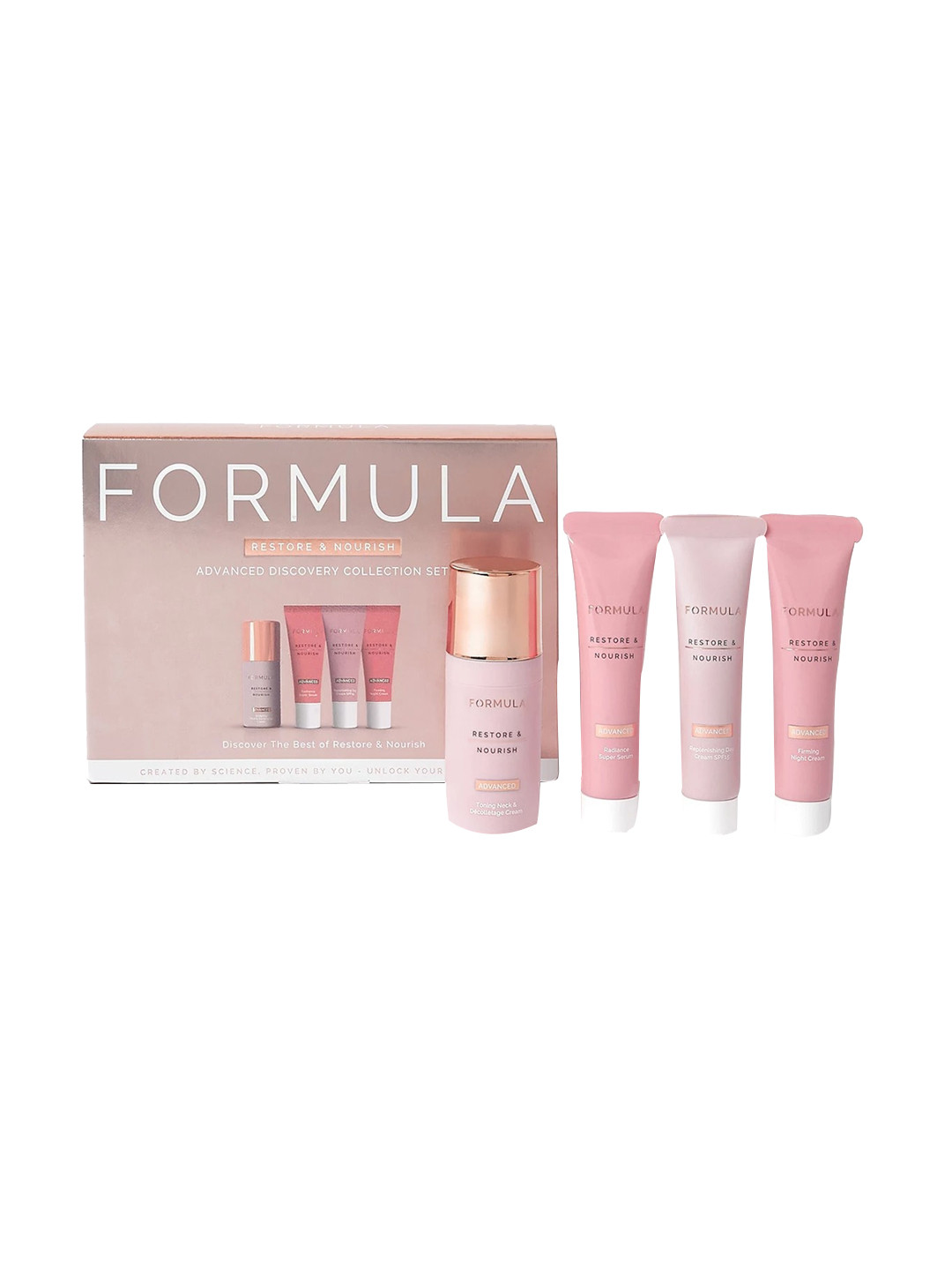 

Marks & Spencer Advanced Formula Restore & Nourish Set - 15ml Each, Pink