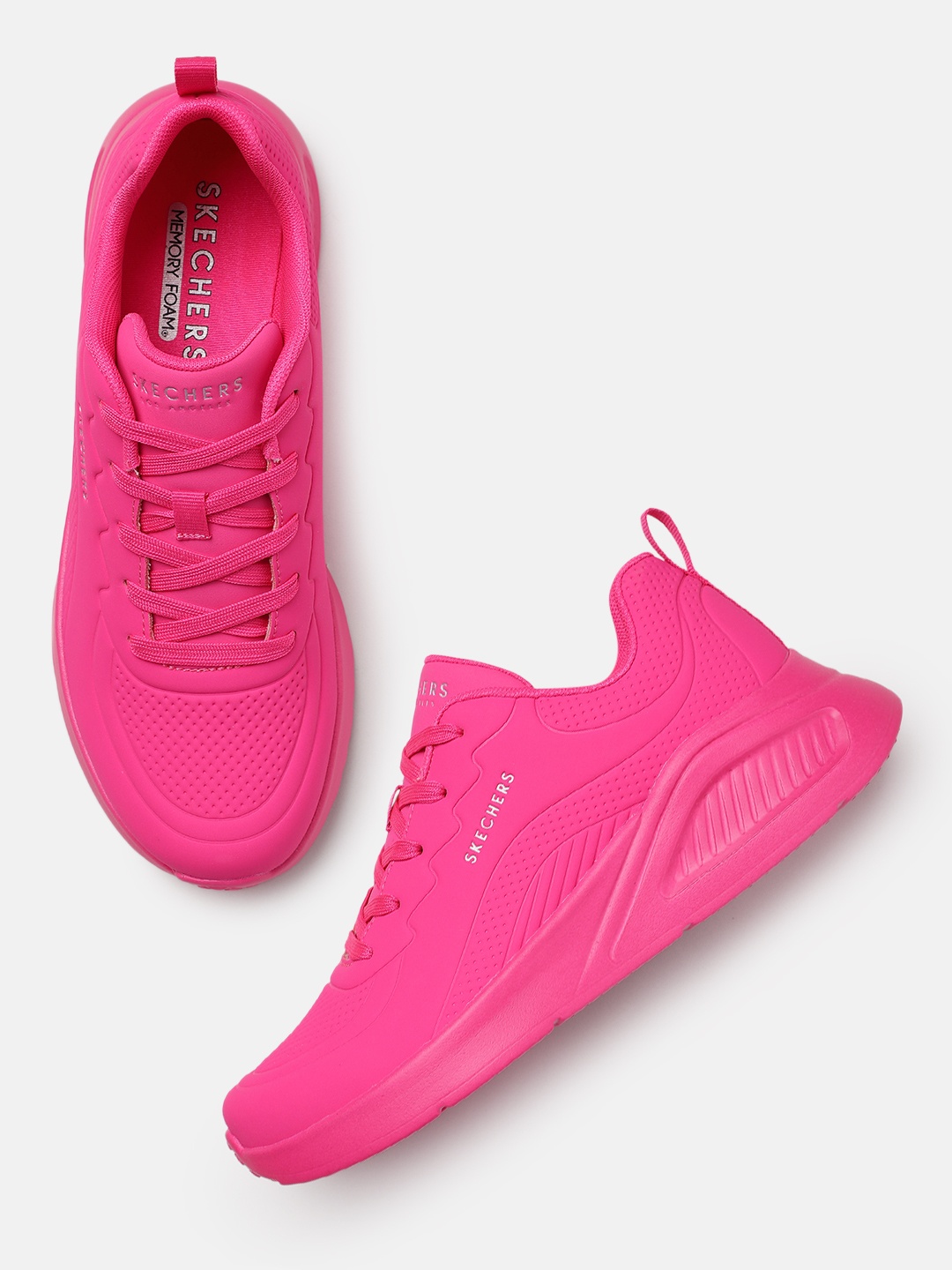 

Skechers Women Uno Lite Lighter One Sneakers, Pink