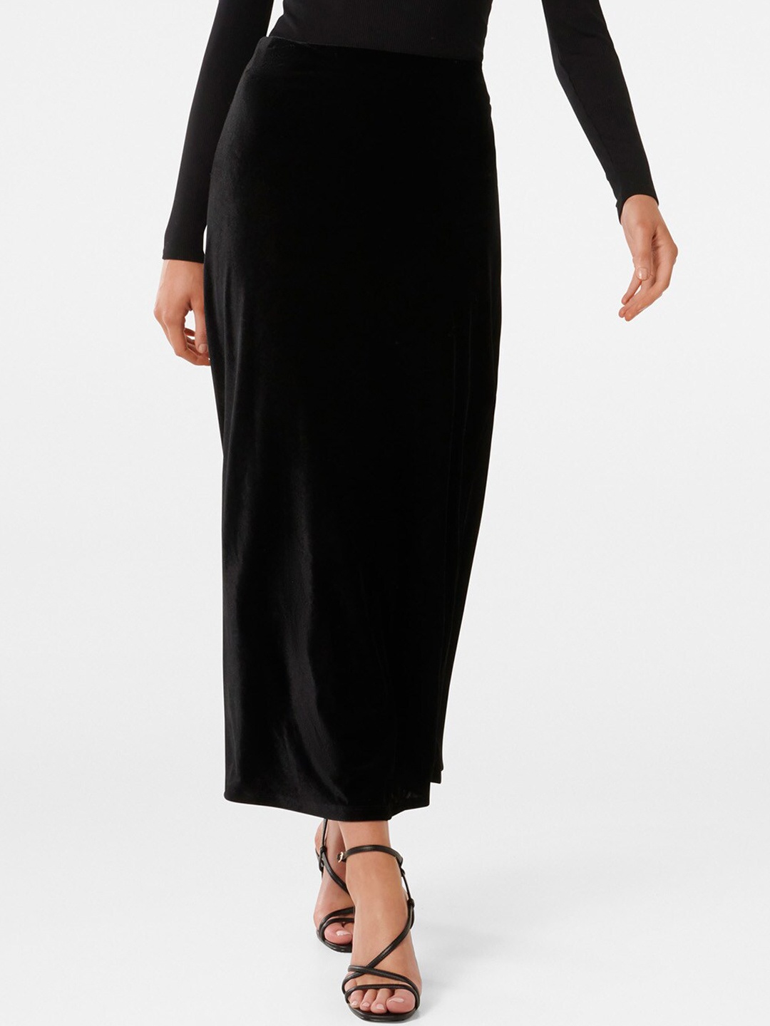 

Forever New Straight Maxi A-Line Skirts, Black
