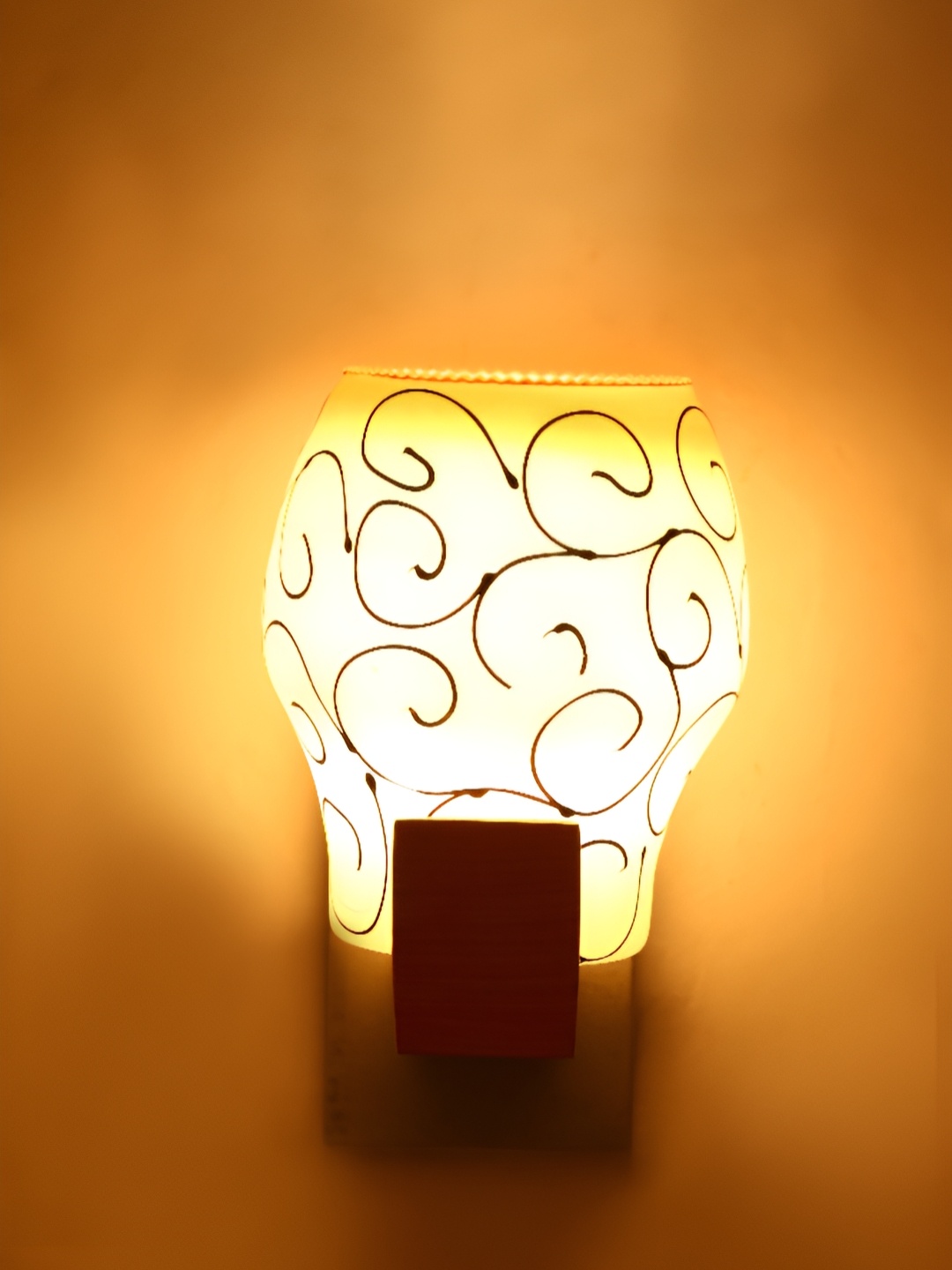 

Afast White Textured Glass Cylindrical Wall Lamp