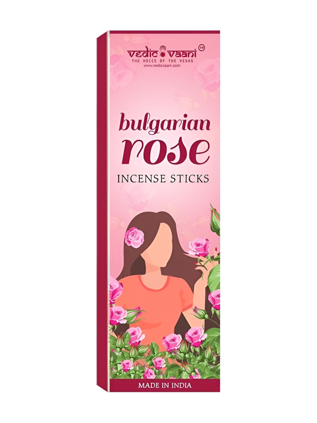 

VEDIC VAANI Brown Bulgarian Rose Incense Sticks