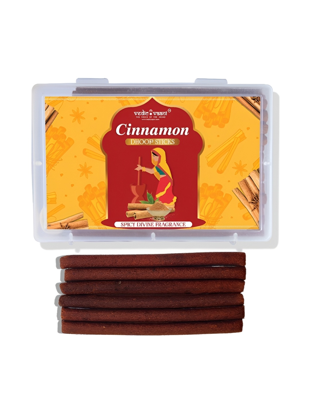 

VEDIC VAANI Brown Cinnamon Dhoop Sticks