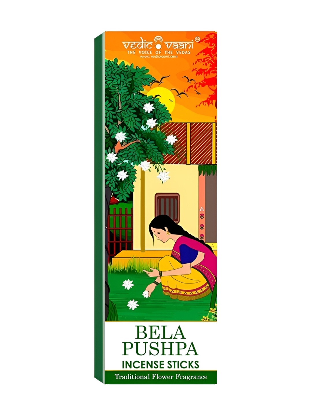 

VEDIC VAANI Brown Bela Pushpa Incense Sticks