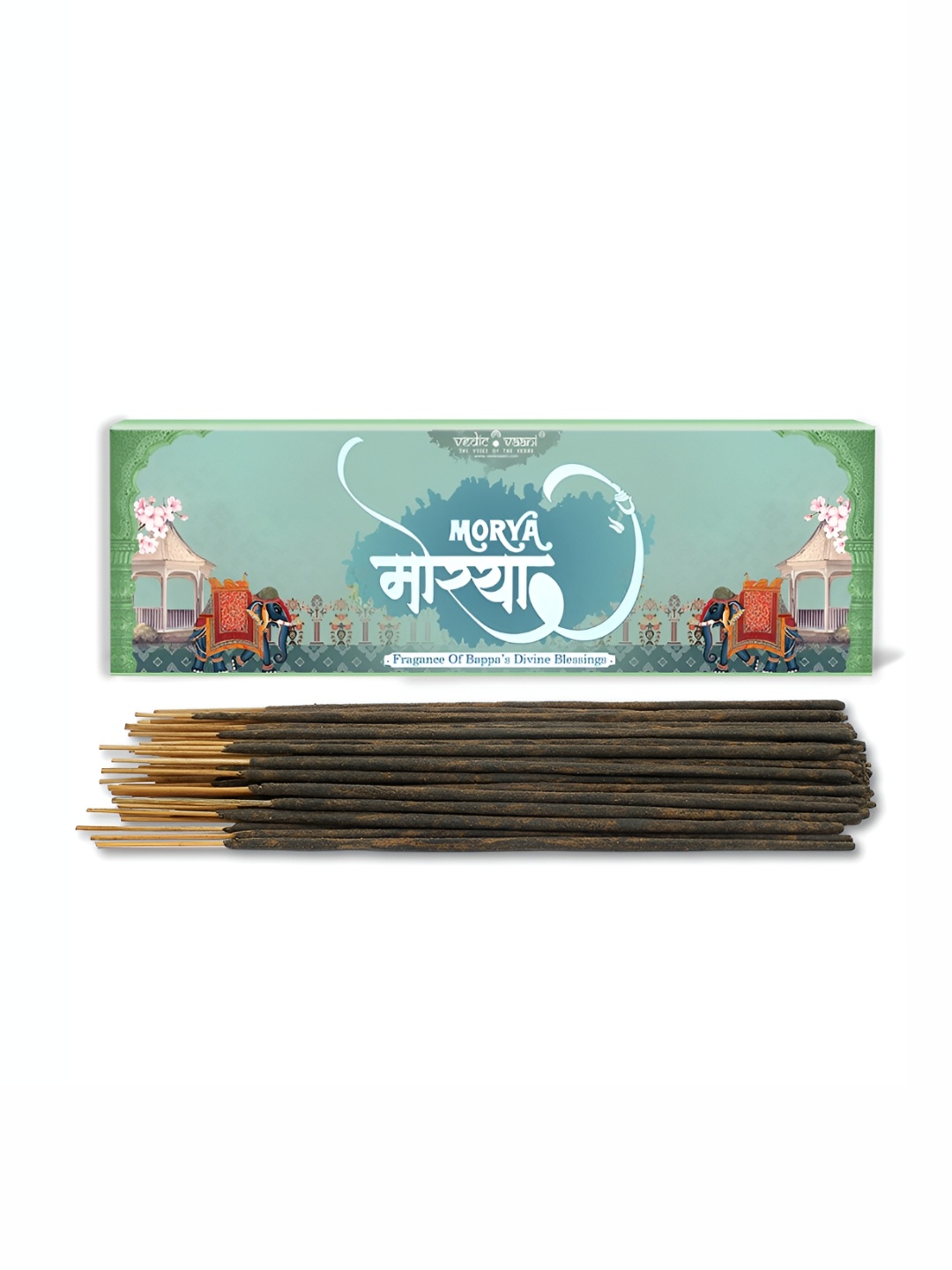 

VEDIC VAANI Brown Morya Morya Bappa Special Incense Sticks