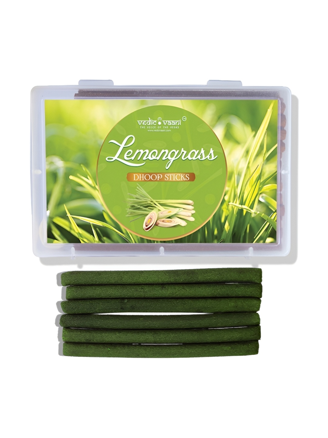 

VEDIC VAANI Green Lemongrass Dhoop Sticks