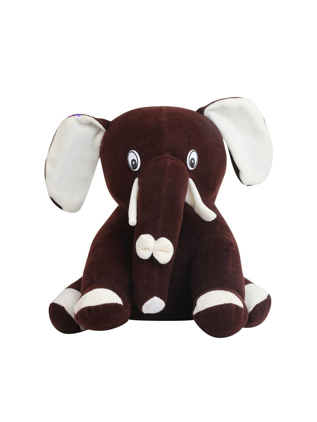 

Smartots Kids Soft-Stuffed Cotton Elephant Toy, Brown