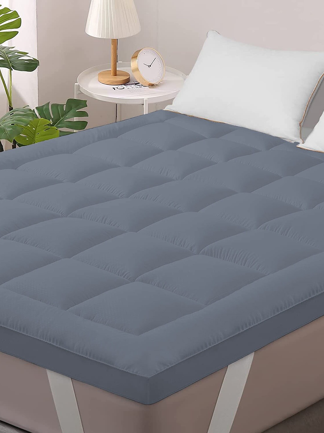 

Jaipur Linen Blue Quilted Super Soft 300 GSM Cotton Mattress Protector