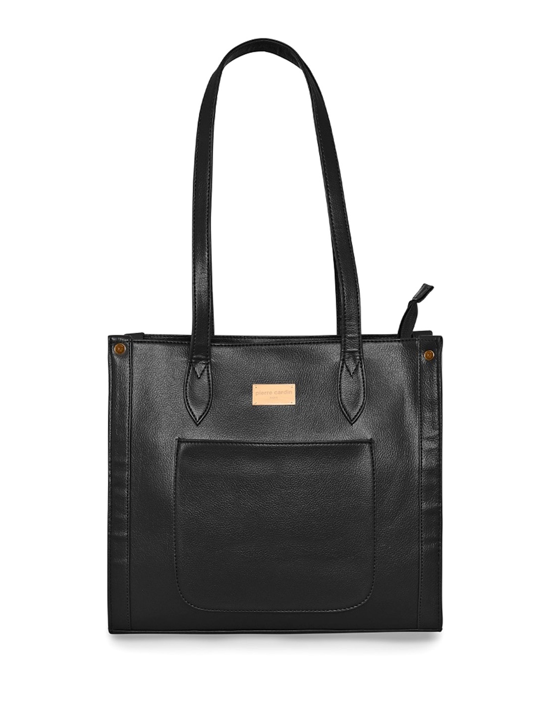 

pierre cardin Structured Shoulder Bag, Black