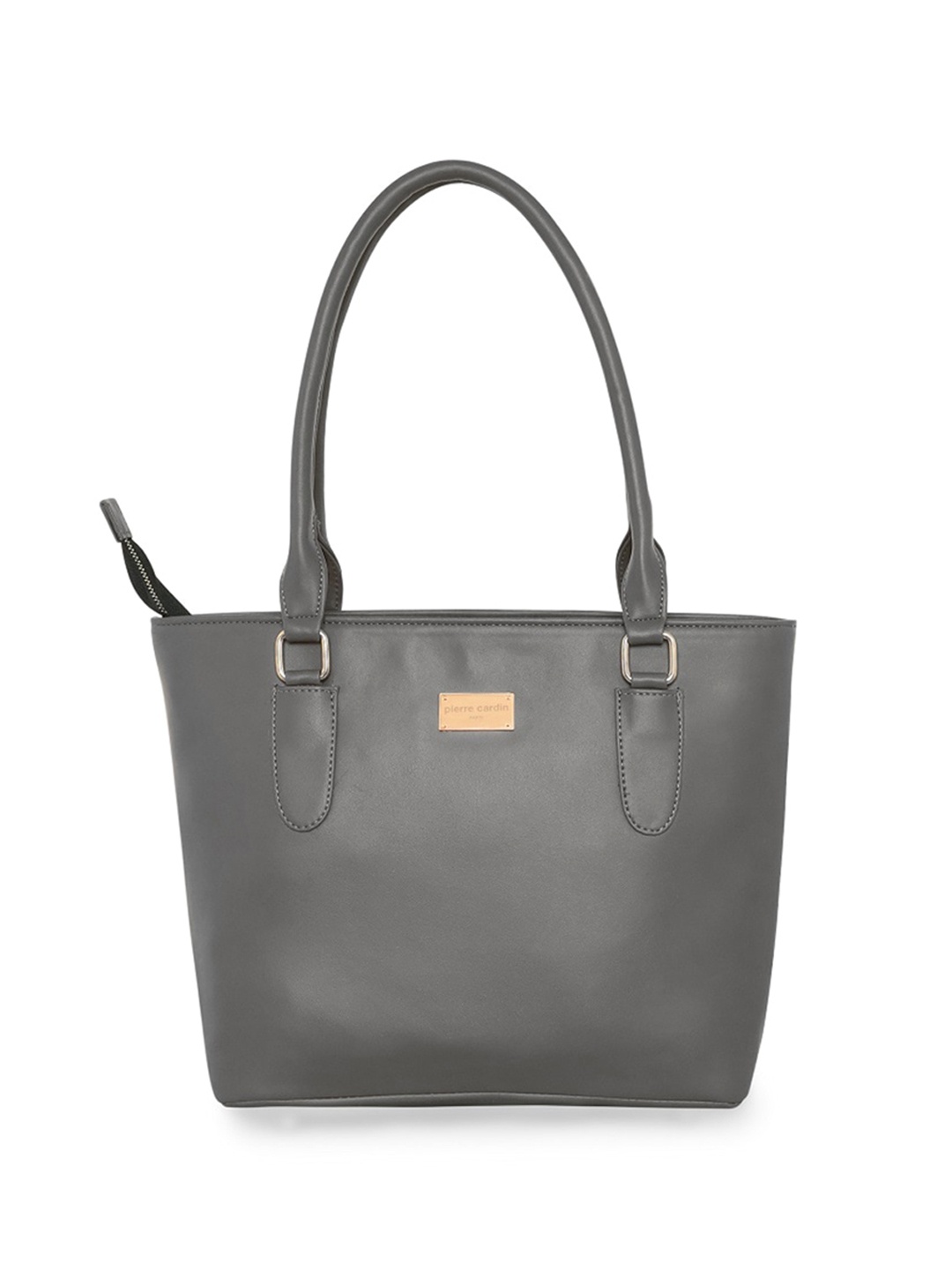 

pierre cardin Structured Shoulder Bag, Grey