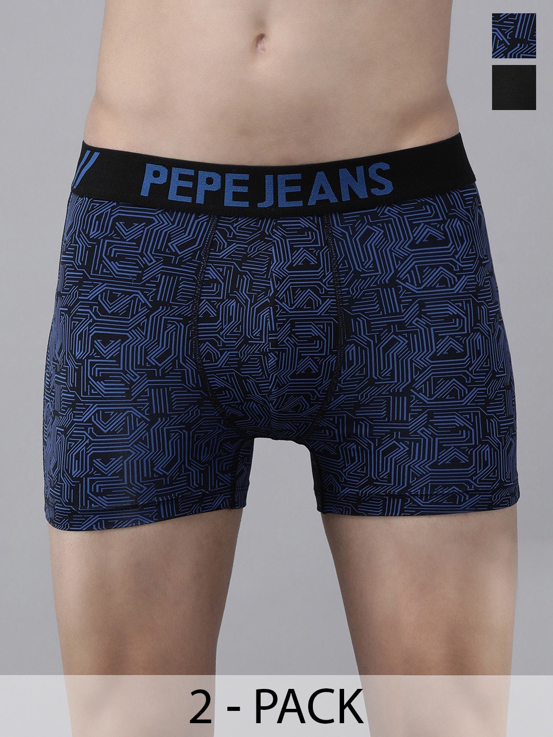 Pepe Jeans Pack Of 2 Trunk 8937049-1-15102714-1, Black
