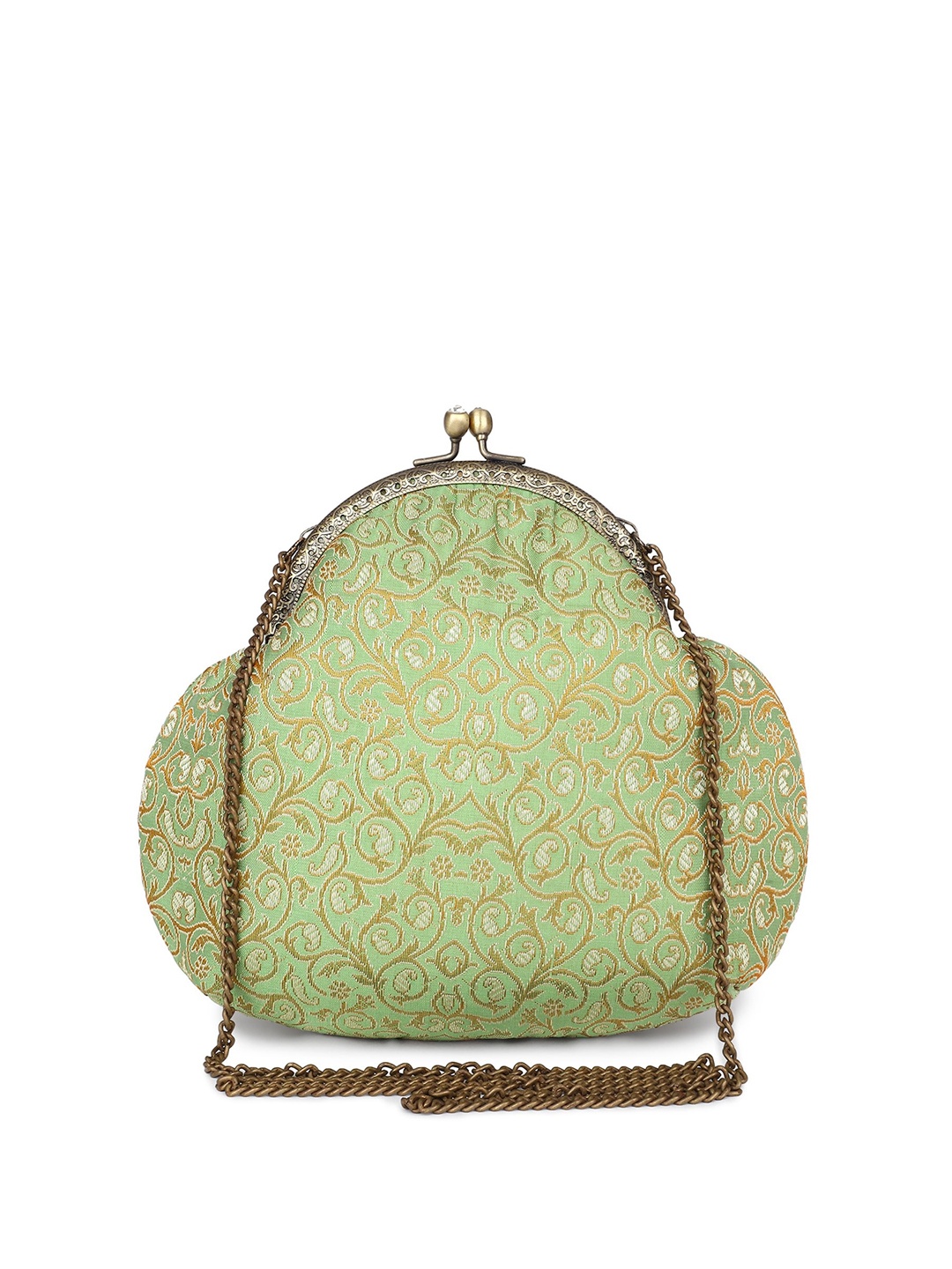 

Tarini Nirula Ethnic Motifs Woven Design Sling Bag, Green