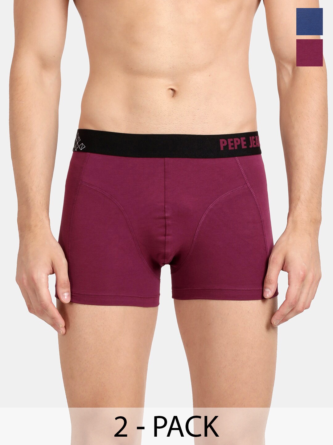 

Pepe Jeans Pack Of 2 Outer Elastic Trunk 8937215-1-17299534-1, Purple