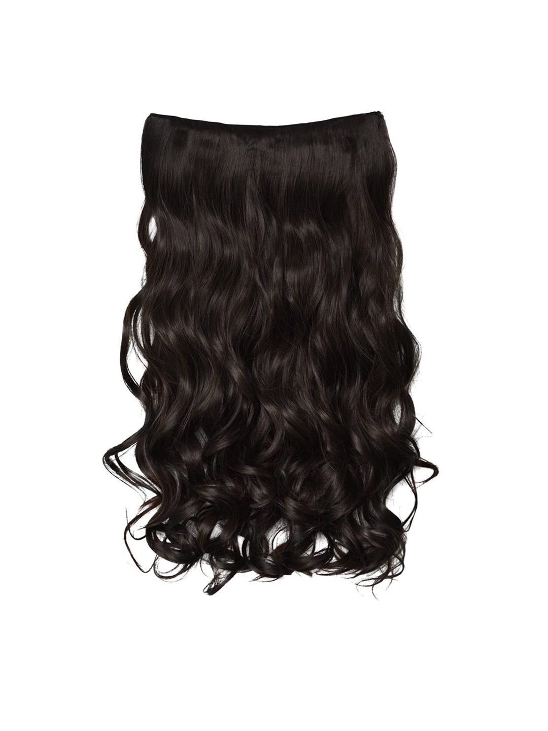 

FIMBUL Clip-in Natural Curly Hair Extensions - Black 01