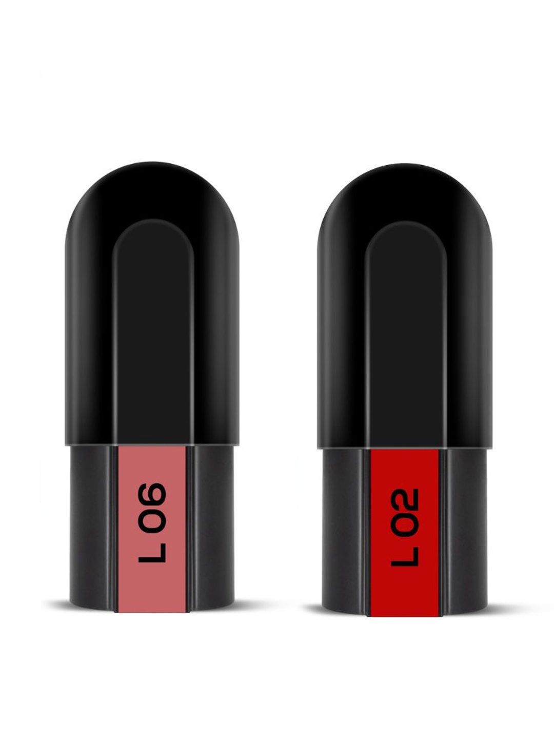 

RENEE Fab Bullet Lipstick Duo - Ravish Red L02 & Blush Bravo L06