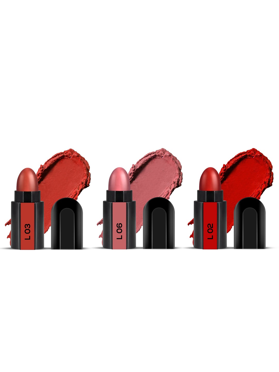

RENEE Fab Matte Bullet Lipstick Trio, Red