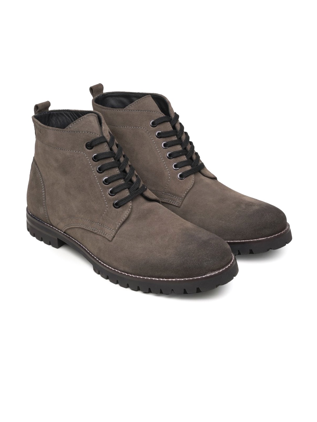 

RAPAWALK Men Mid-Top Regular Boots, Grey