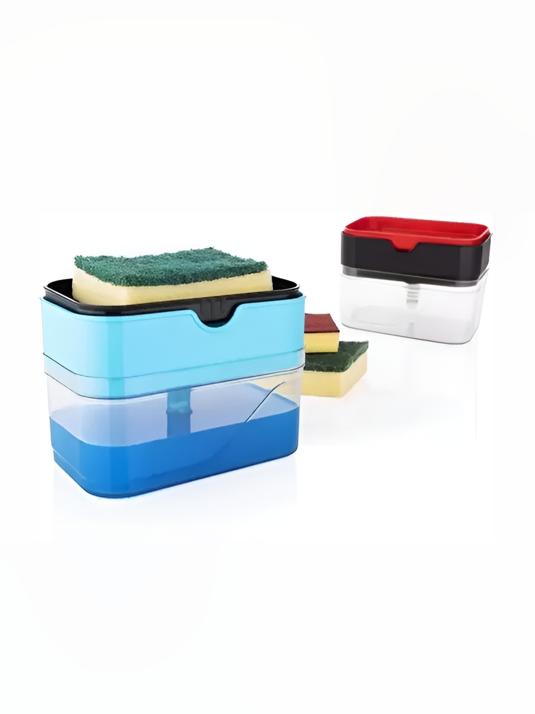 

SATSUN ENTERPRISE Grey Transparent Striped Plastic Soap Dish