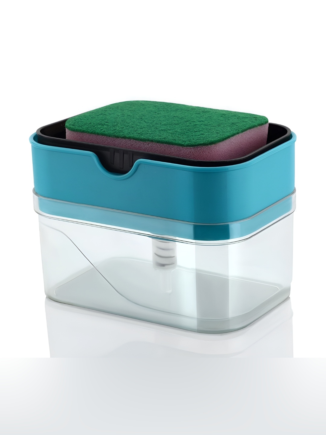 

SATSUN ENTERPRISE Blue Transparent Striped Plastic Soap Dish